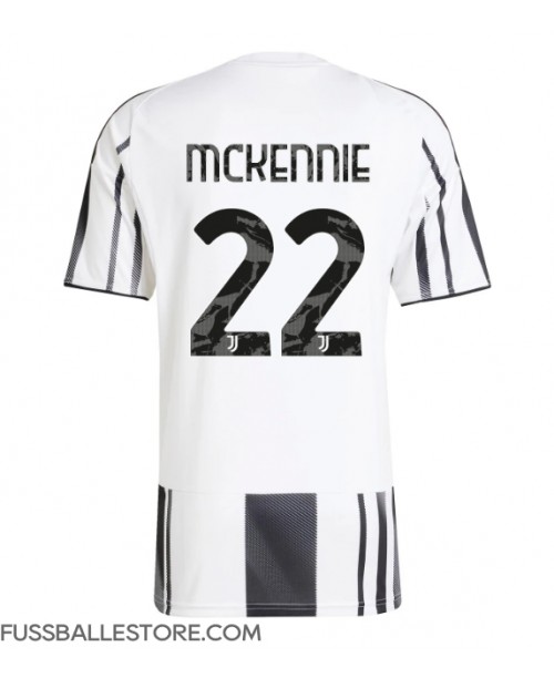Günstige Juventus Weston McKennie #22 Heimtrikot 2025-26 Kurzarm Günstige Juventus Weston McKennie #22 Heimtrikot 2025-26 Kurzarm